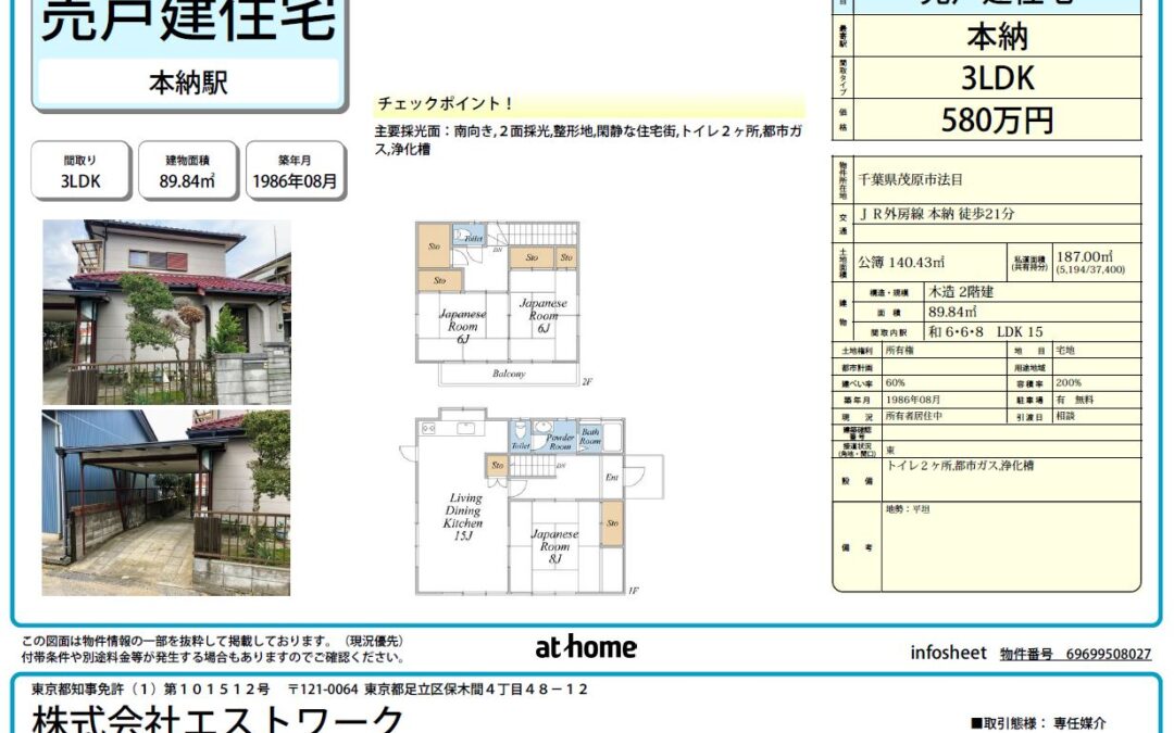 【番外編】千葉県茂原市中古戸建のご紹介