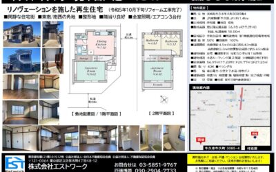 新発表！牛久市牛久町　中古戸建（リノベ済）